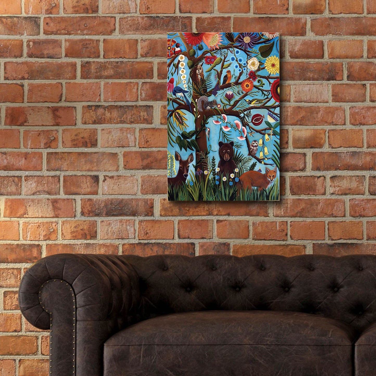 Epic Art 'Tree of Life' by Catherine A Nolin, Acrylic Glass Wall Art,16x24
