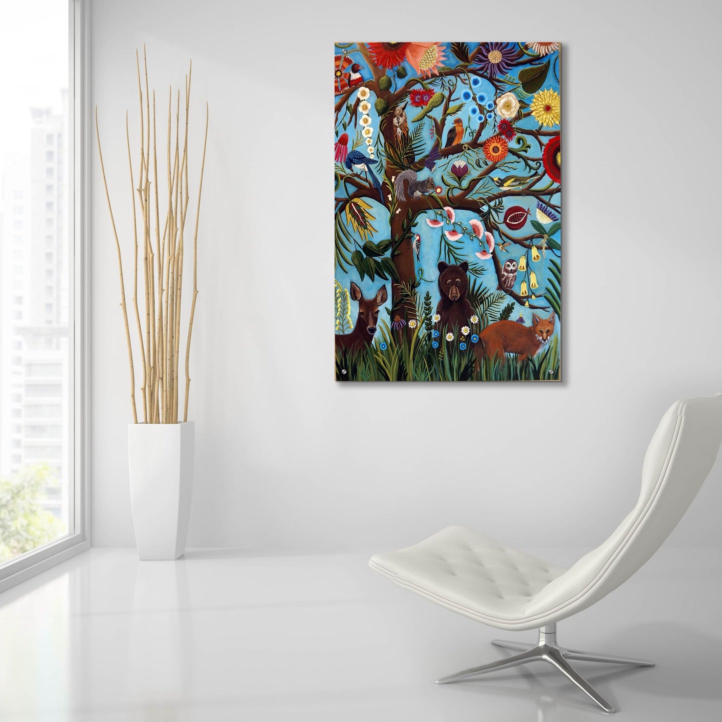 Epic Art 'Tree of Life' by Catherine A Nolin, Acrylic Glass Wall Art,24x36