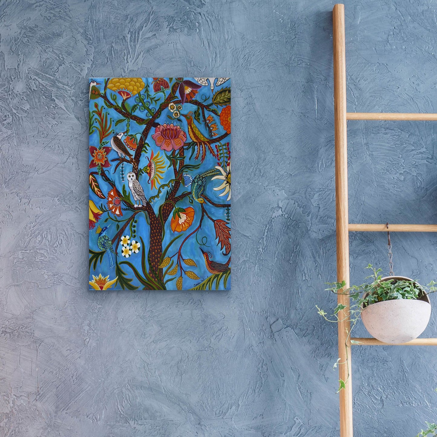 Epic Art 'Living Tree' by Catherine A Nolin, Acrylic Glass Wall Art,16x24