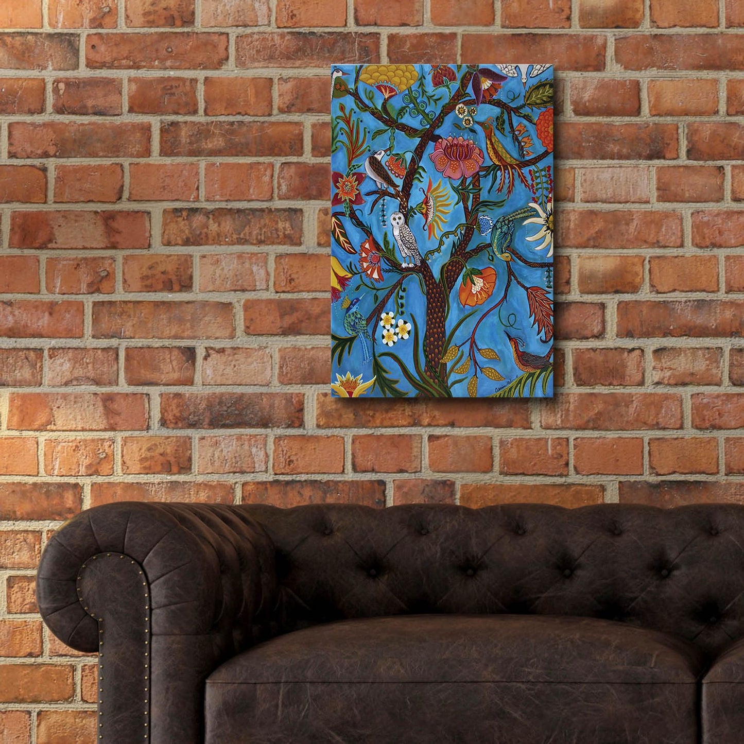 Epic Art 'Living Tree' by Catherine A Nolin, Acrylic Glass Wall Art,16x24