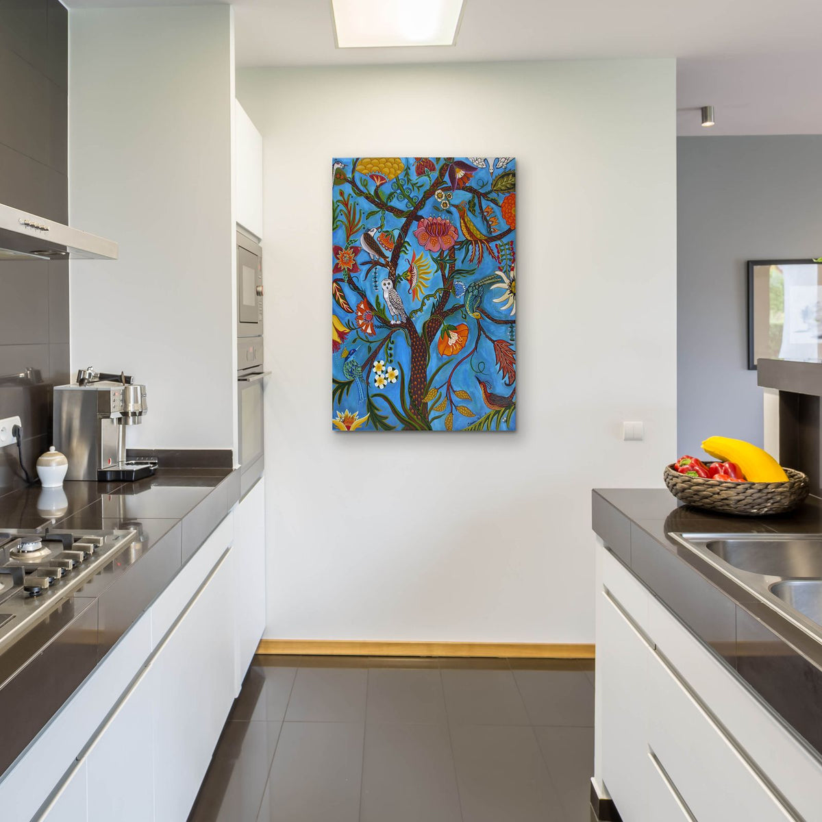 Living Tree by Catherine A Nolin - 24x36 acrylic wall art in a room