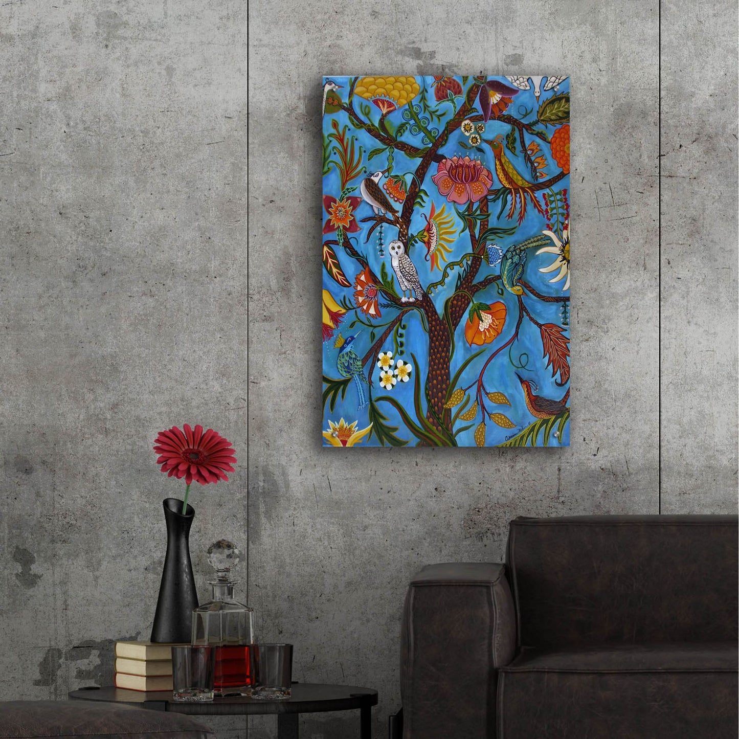 Epic Art 'Living Tree' by Catherine A Nolin, Acrylic Glass Wall Art,24x36