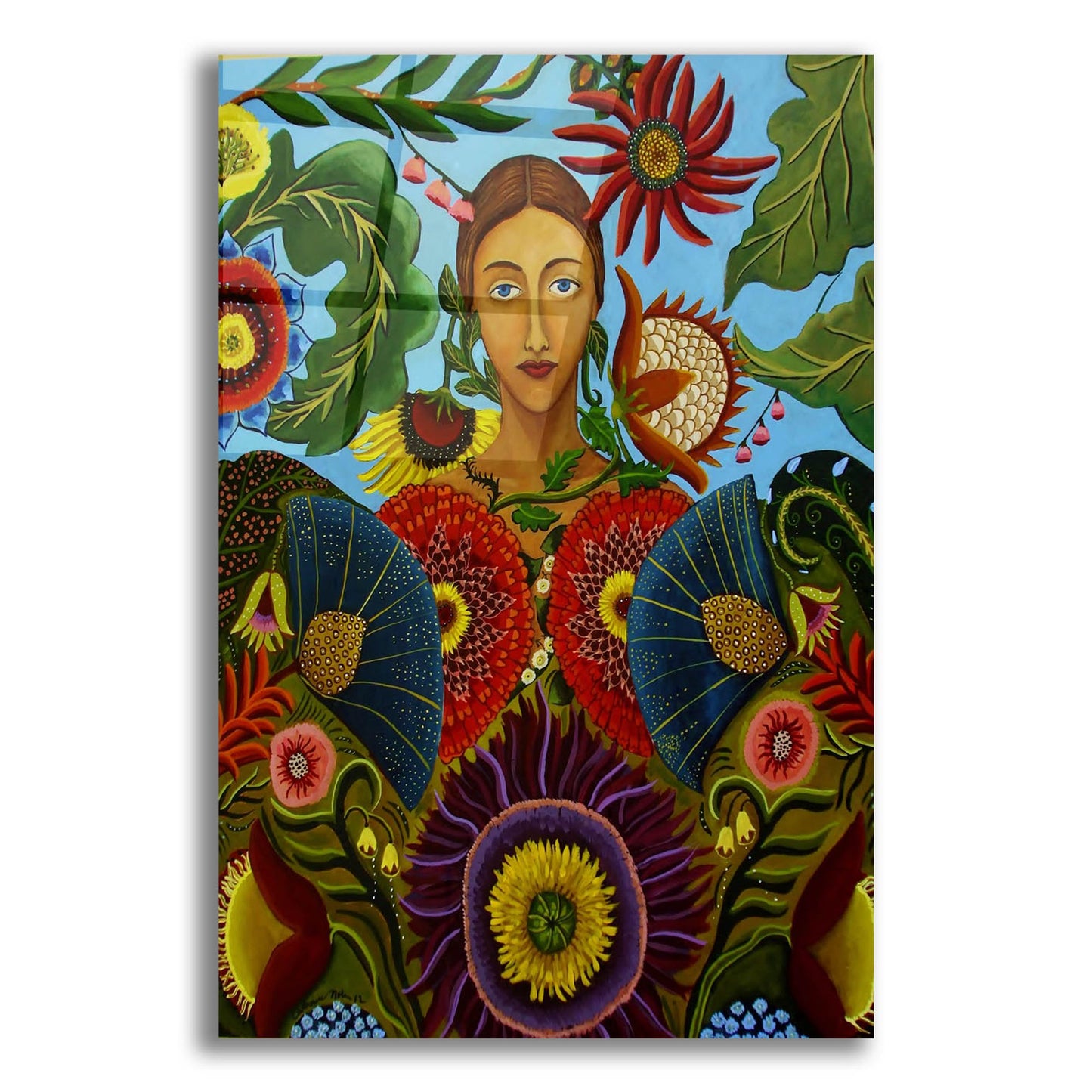 Epic Art 'Gaia' by Catherine A Nolin, Acrylic Glass Wall Art,12x16