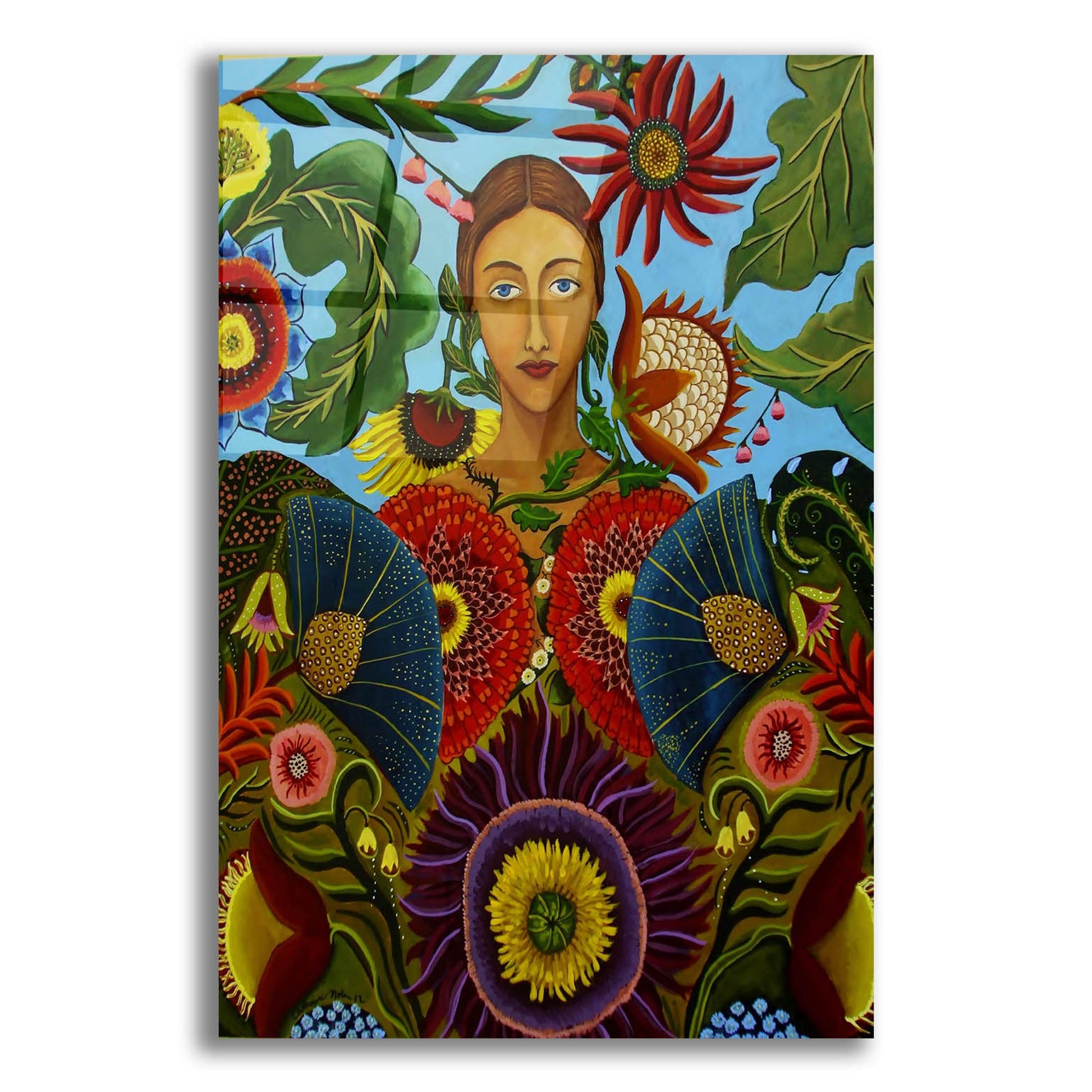 Epic Art 'Gaia' by Catherine A Nolin, Acrylic Glass Wall Art,12x16