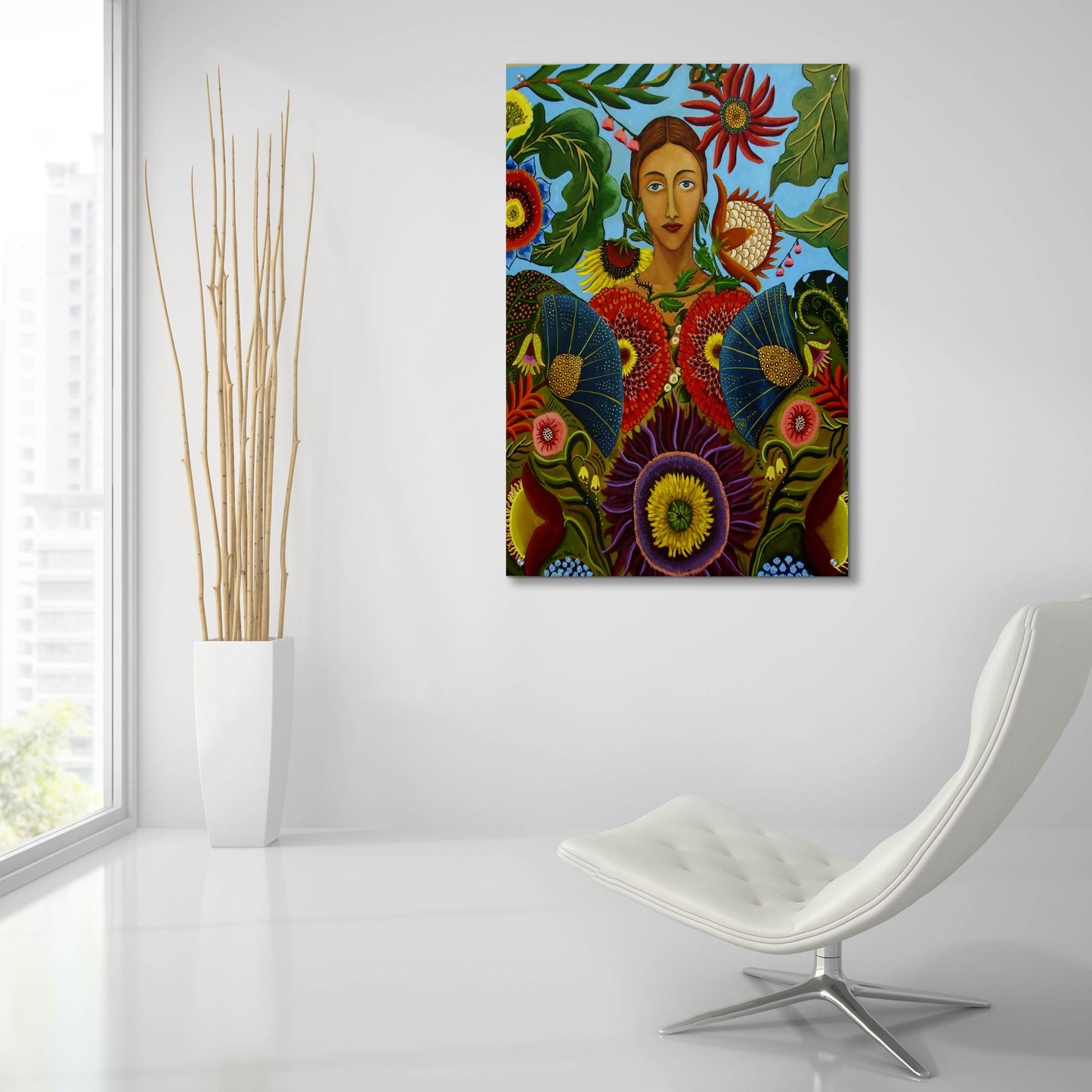 Epic Art 'Gaia' by Catherine A Nolin, Acrylic Glass Wall Art,24x36