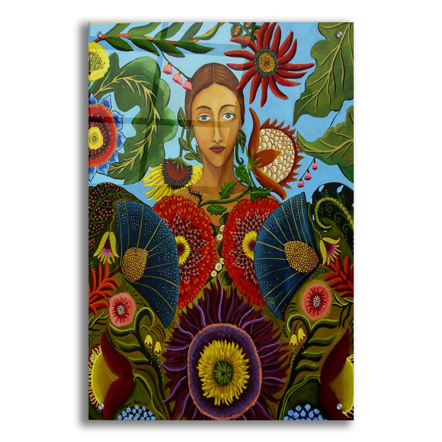 Epic Art 'Gaia' by Catherine A Nolin, Acrylic Glass Wall Art,24x36