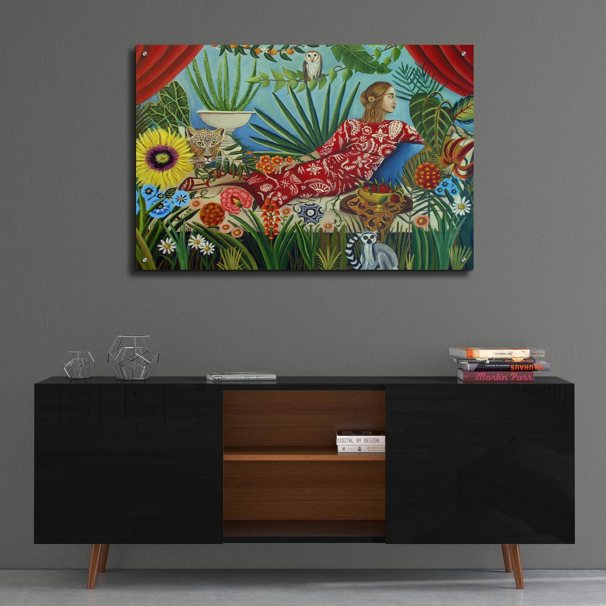 Epic Art 'Off the Grid' by Catherine A Nolin, Acrylic Glass Wall Art,36x24