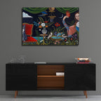 Katrinas World by Catherine A Nolin - 36x24 acrylic wall art in a room