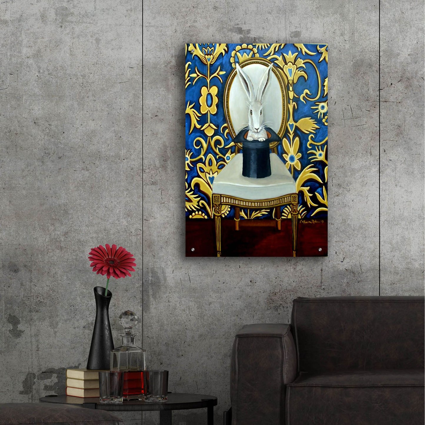 Epic Art 'Magic Hat' by Catherine A Nolin, Acrylic Glass Wall Art,24x36