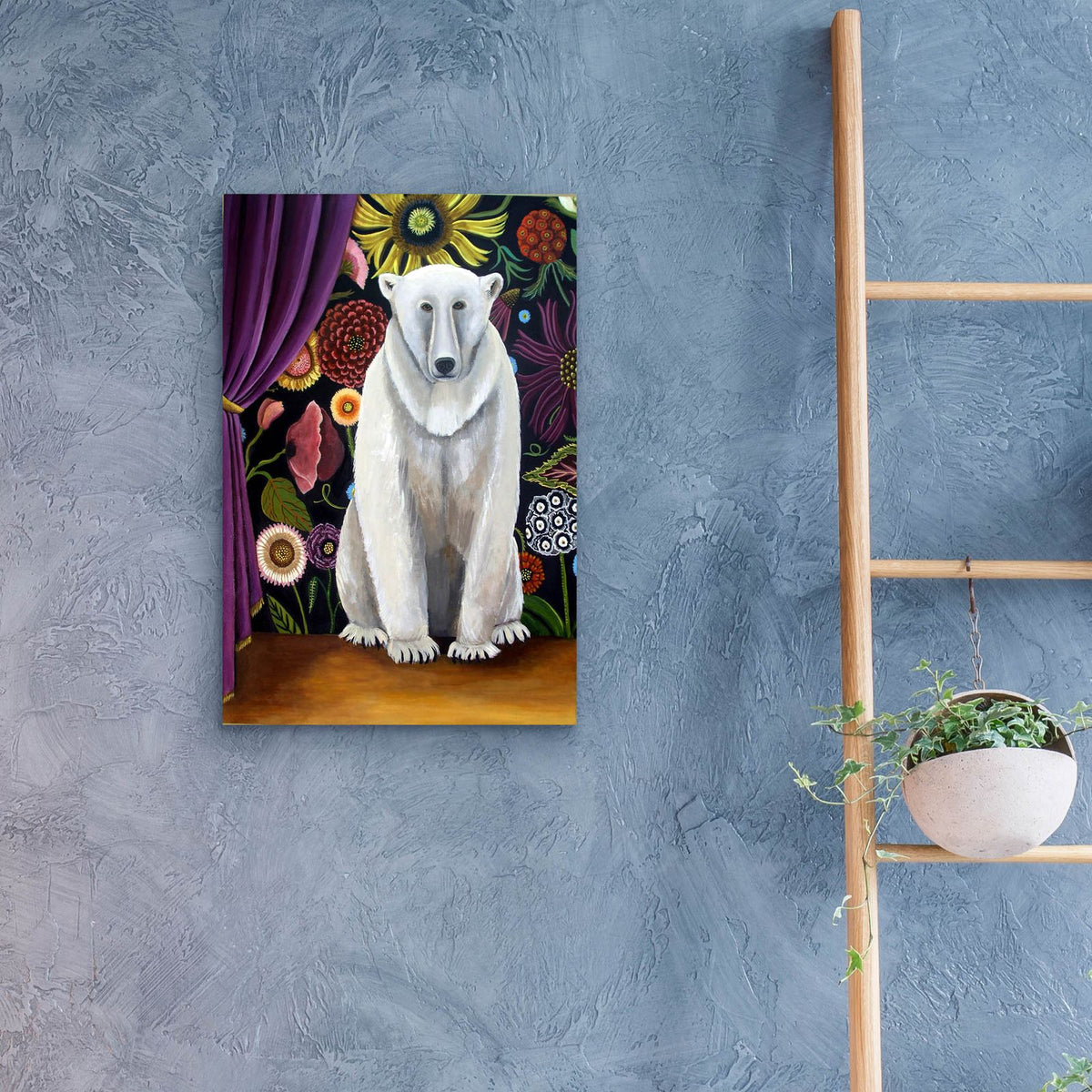 Curtain Call by Catherine A Nolin - 16x24 acrylic wall art in a room