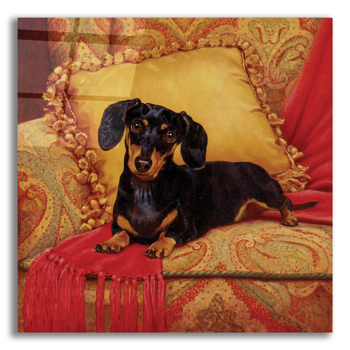 Comfy by Christopher Nick acrylic glass wall art