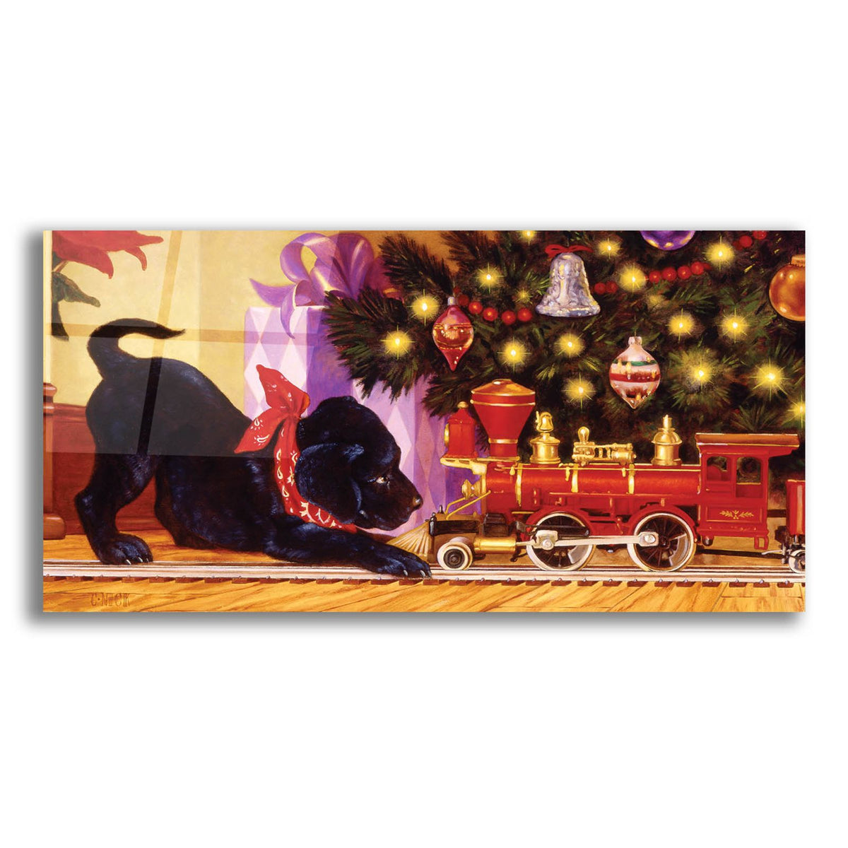 Lab XMAS by Christopher Nick acrylic glass wall art