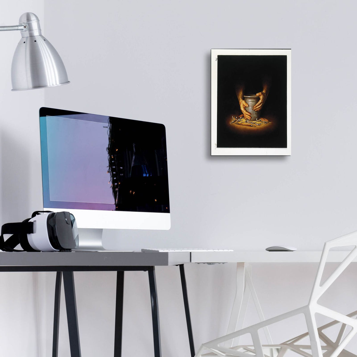 Potter RGB by Christopher Nick - 12x16 acrylic wall art in a room