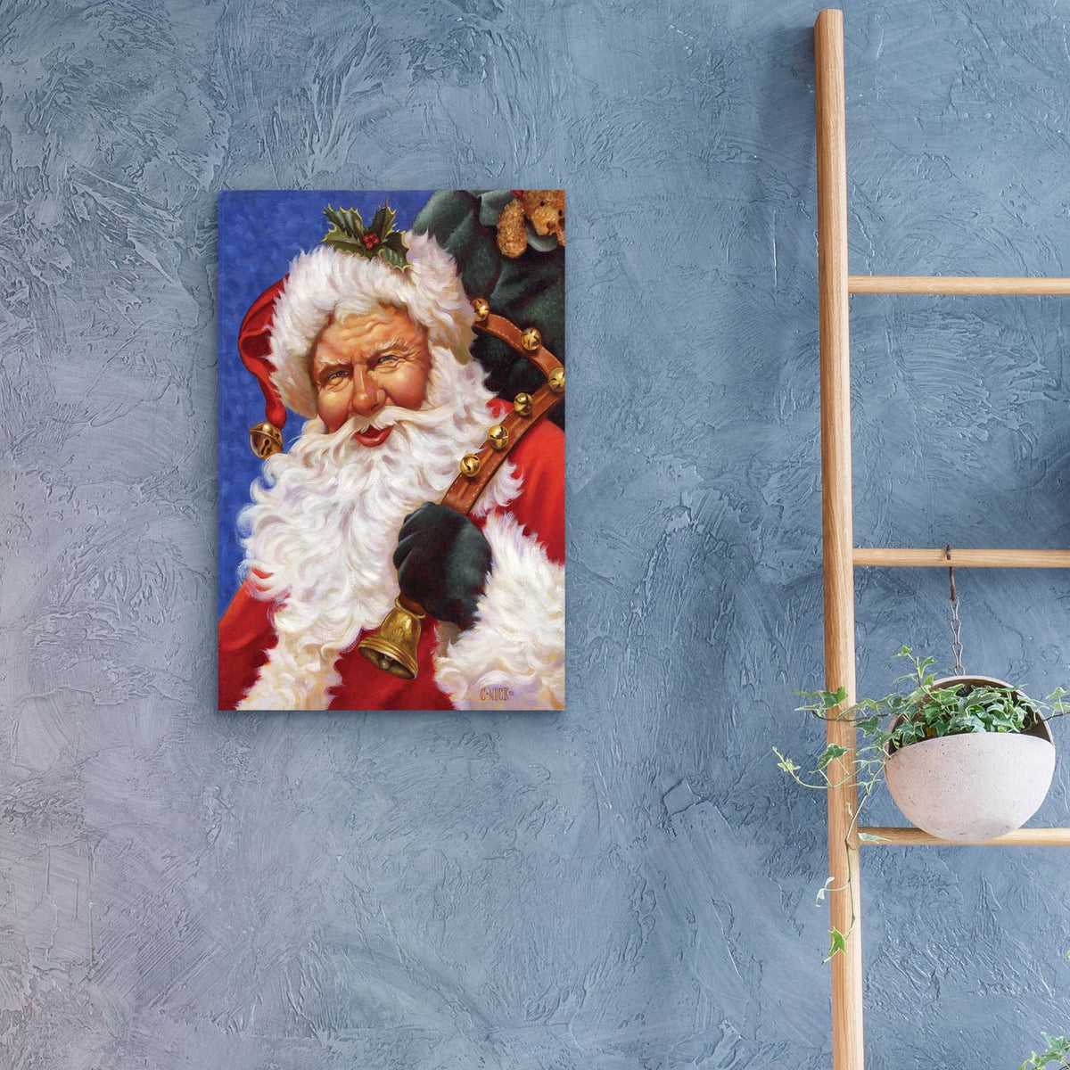 St. Nick by Christopher Nick - 16x24 acrylic wall art in a room