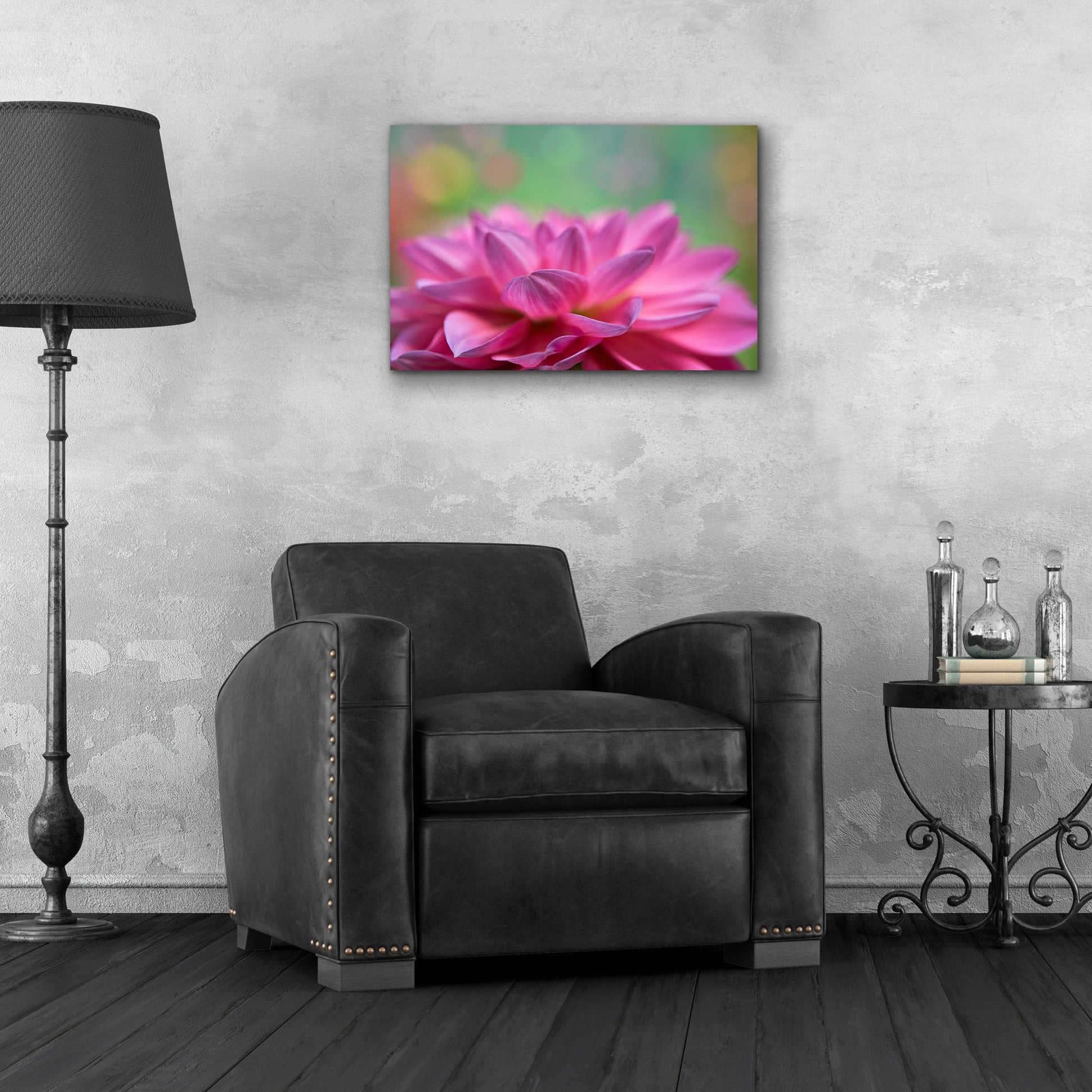 Epic Art 'Dahlia Petals' by Cora Niele, Acrylic Glass Wall Art,24x16