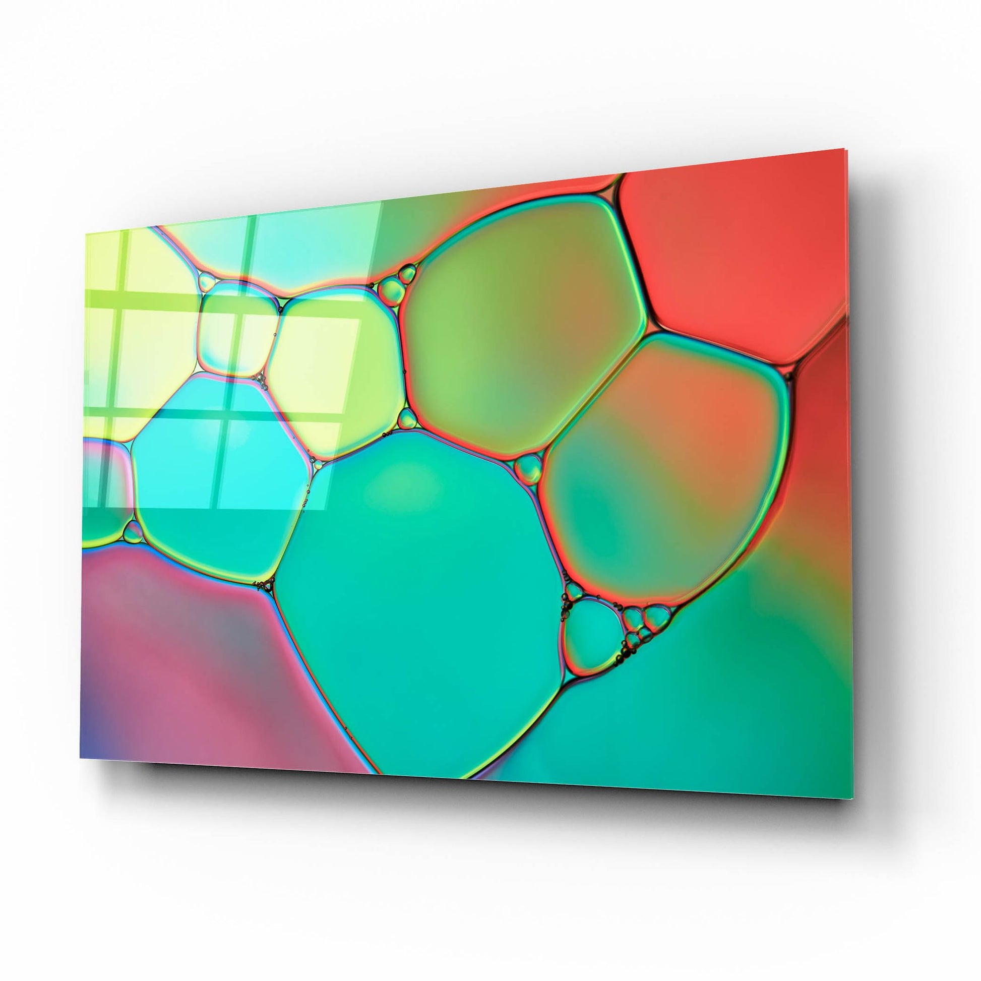 Epic Art 'Stained Glass III' by Cora Niele, Acrylic Glass Wall Art,16x12