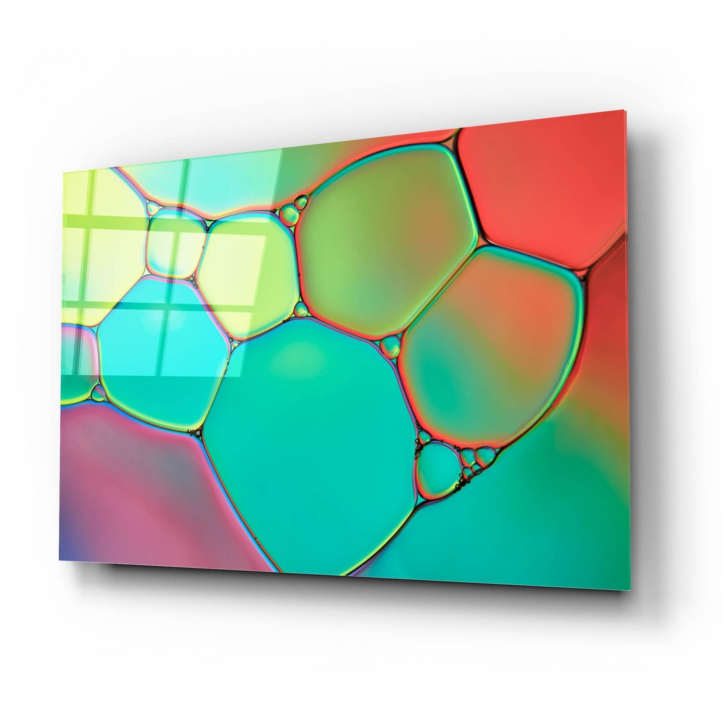 Epic Art 'Stained Glass III' by Cora Niele, Acrylic Glass Wall Art,24x16