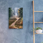 Hiking Trail by Cora Niele - 16x24 acrylic wall art in a room
