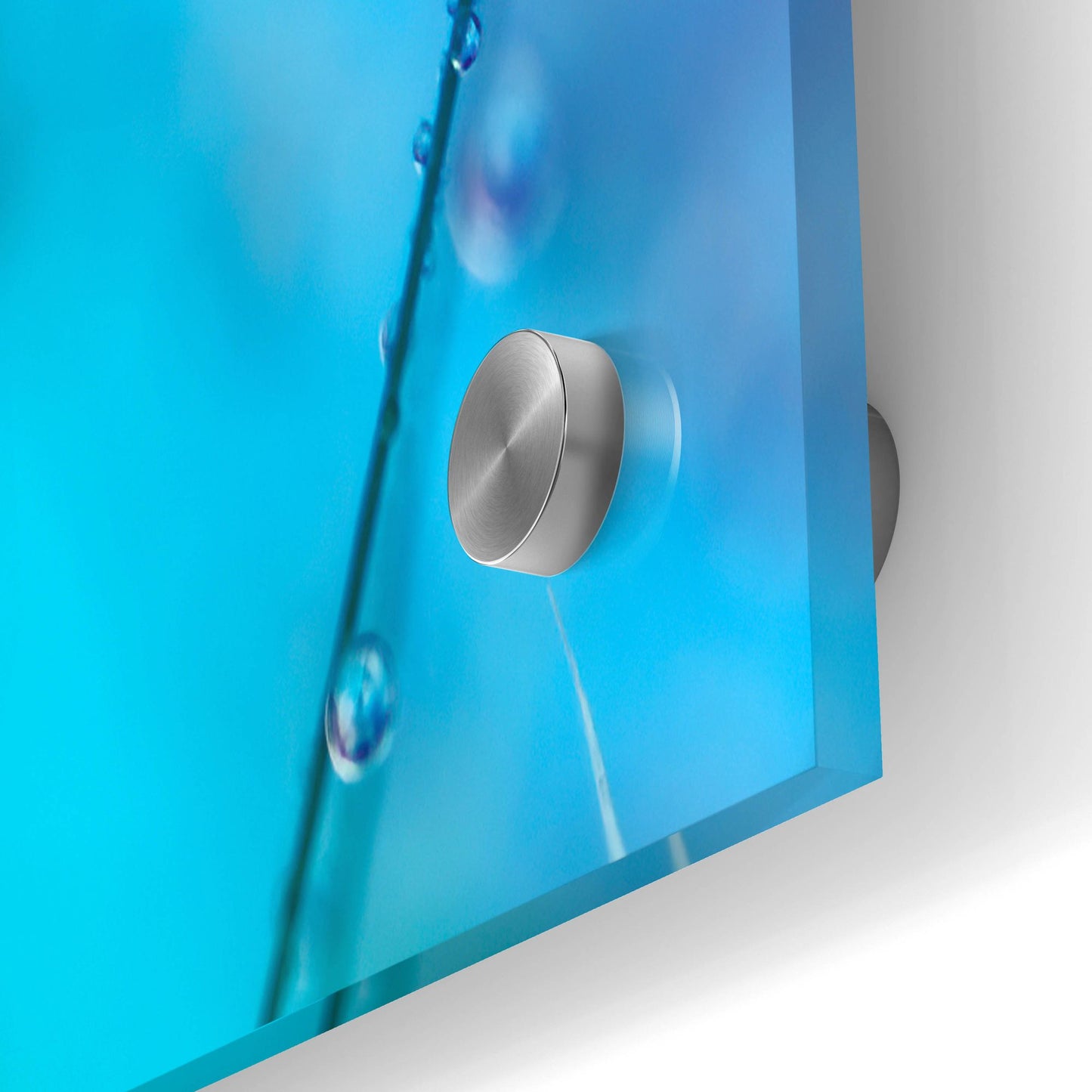 Epic Art 'Rainbow Droplets' by Cora Niele, Acrylic Glass Wall Art,36x24