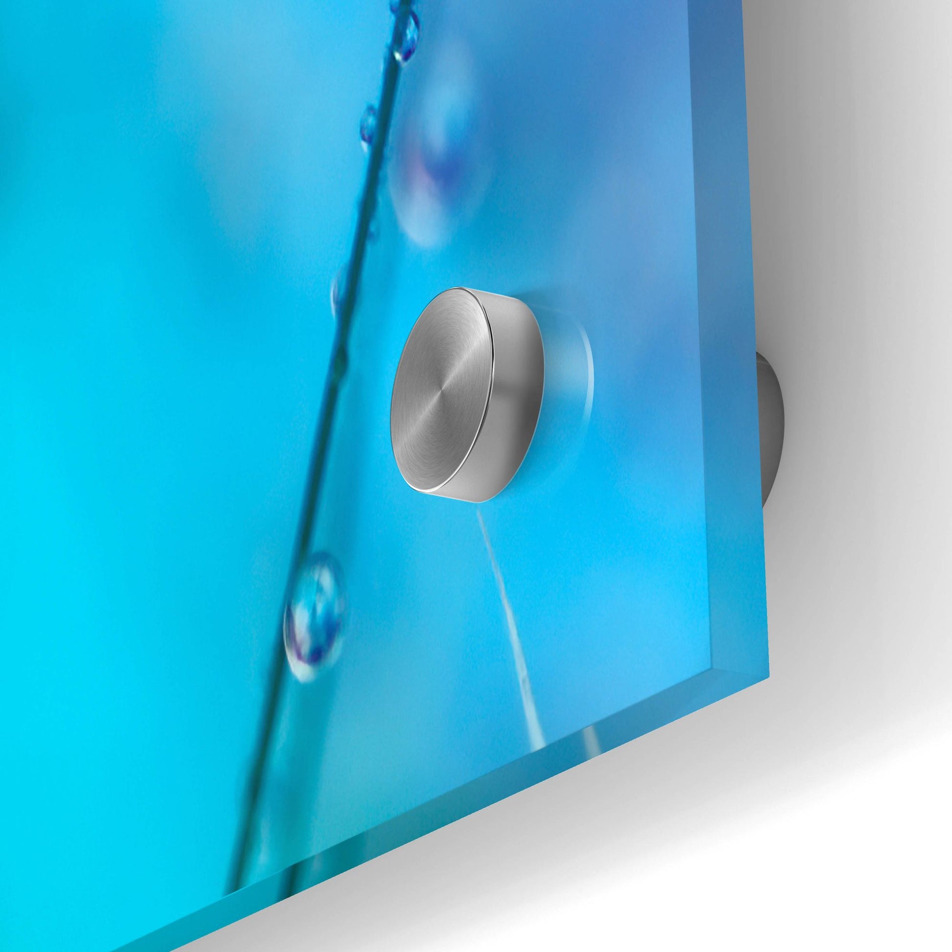Epic Art 'Rainbow Droplets' by Cora Niele, Acrylic Glass Wall Art,36x24