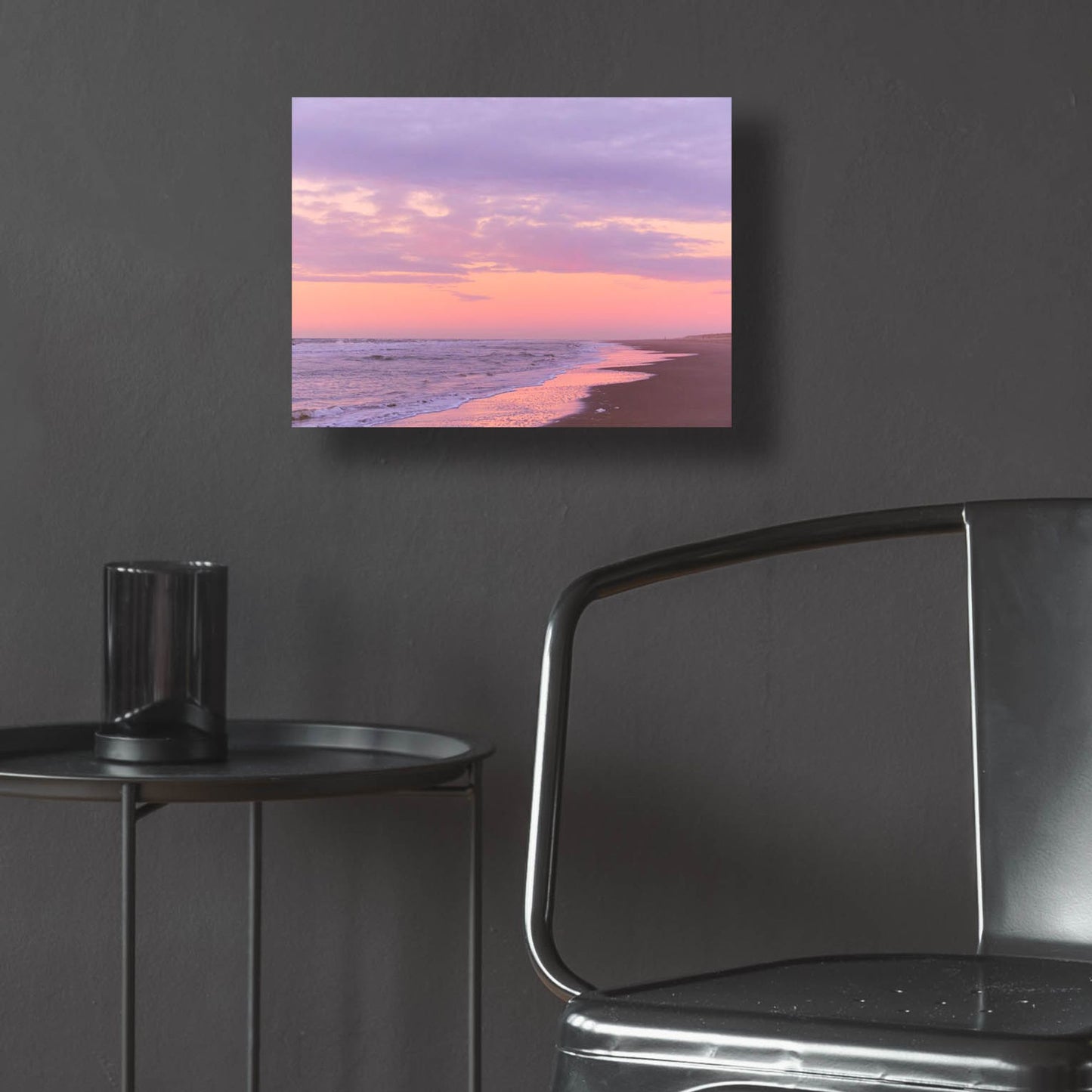 Epic Art 'After Sunset Beach' by Cora Niele, Acrylic Glass Wall Art,16x12