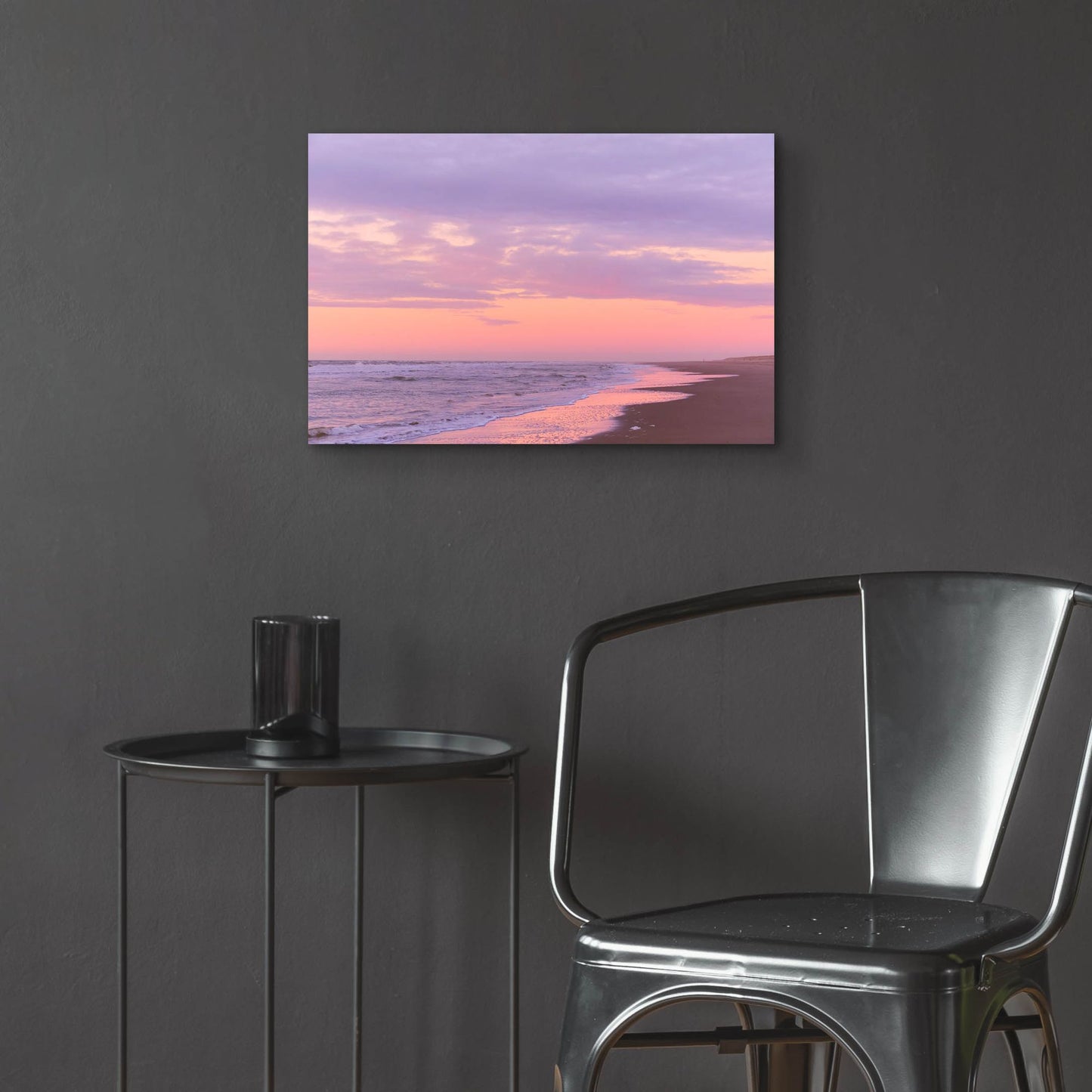 Epic Art 'After Sunset Beach' by Cora Niele, Acrylic Glass Wall Art,24x16