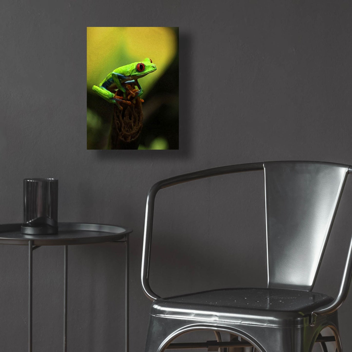 Epic Art 'Tree Frog' by Dana Brett Munach, Acrylic Glass Wall Art,12x16