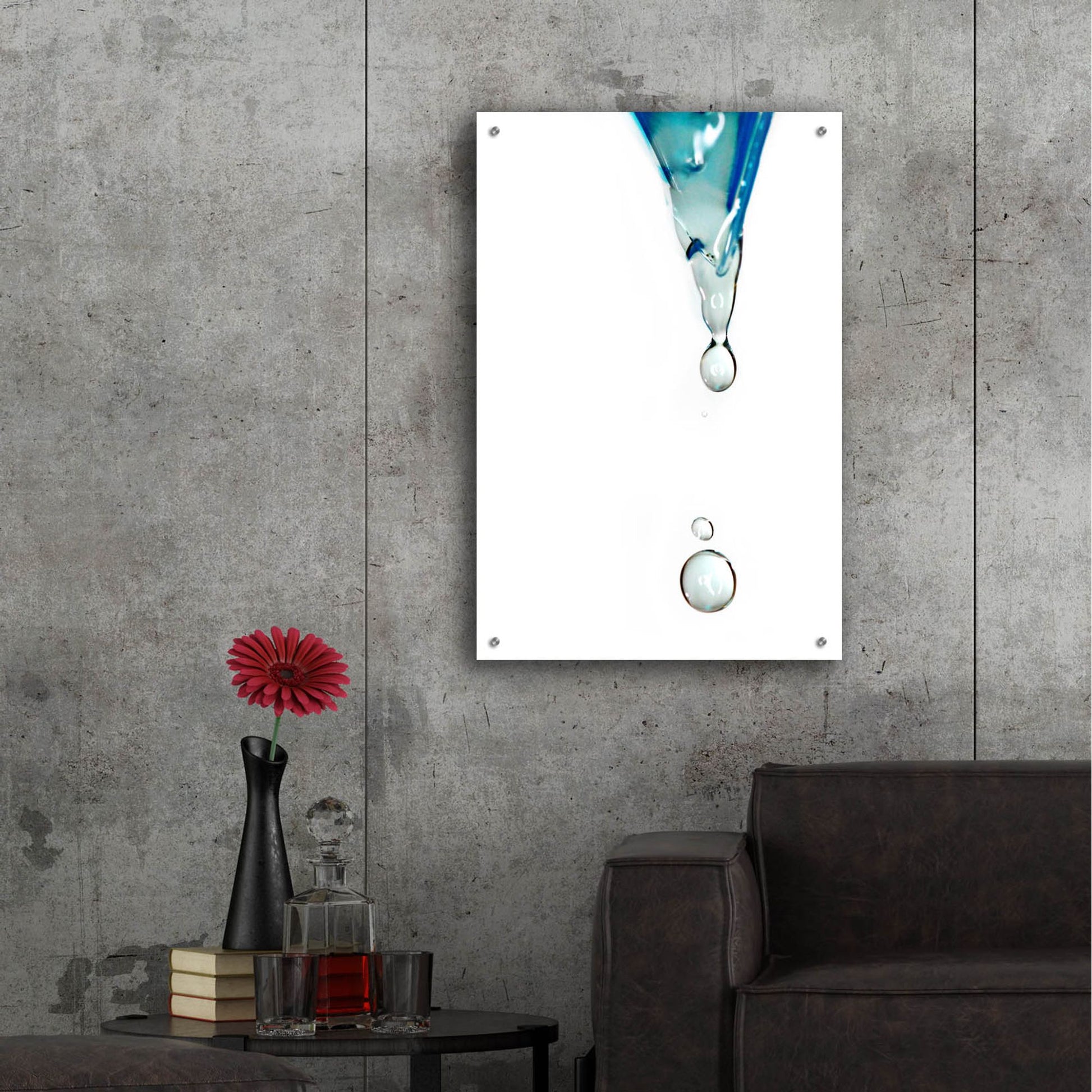 Epic Art 'Water' by Dana Brett Munach, Acrylic Glass Wall Art,24x36