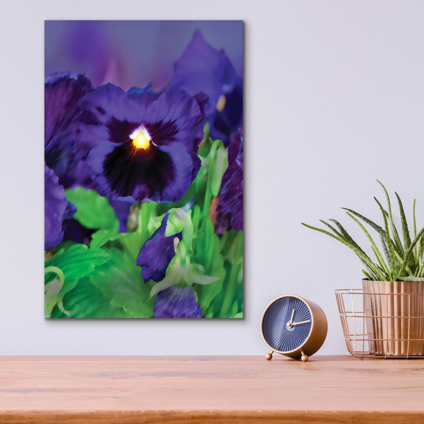 Epic Art 'African Pan Orchid' by Dana Brett Munach, Acrylic Glass Wall Art,12x16