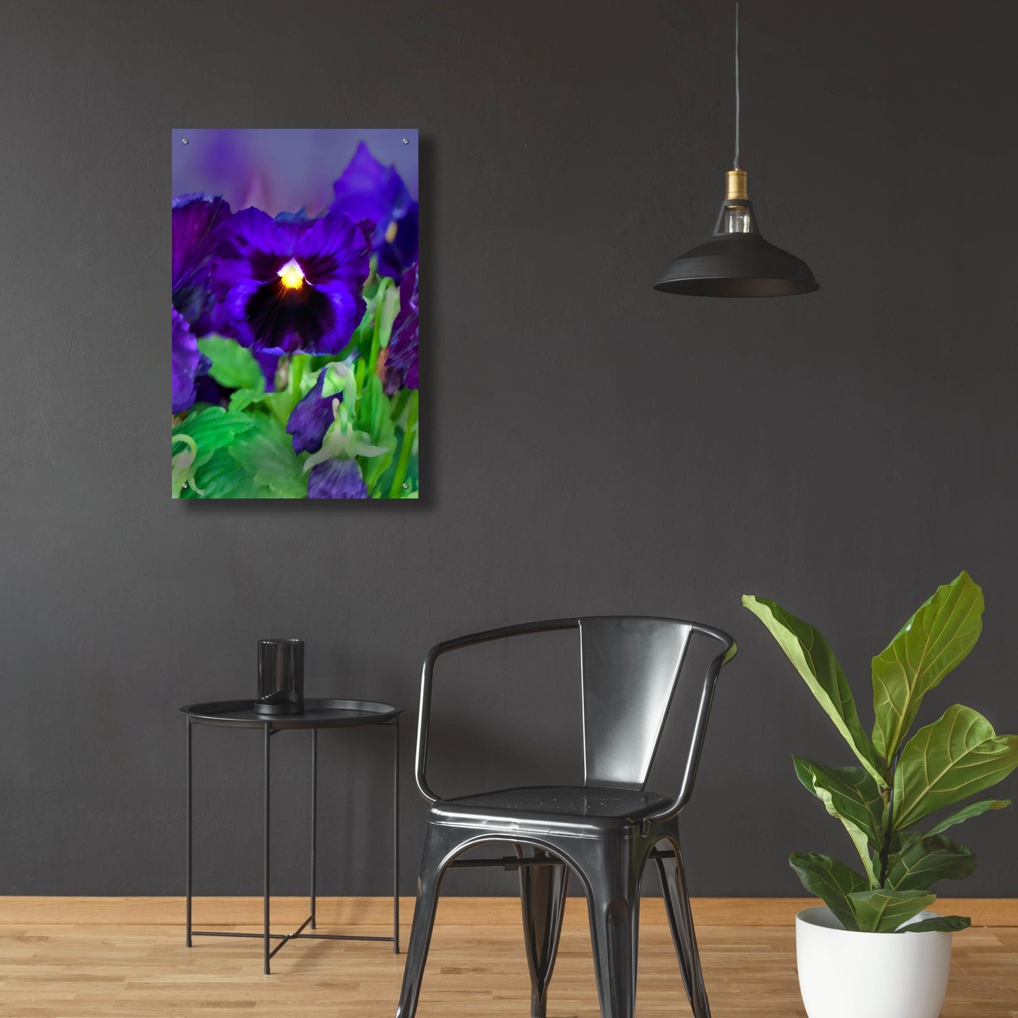 Epic Art 'African Pan Orchid' by Dana Brett Munach, Acrylic Glass Wall Art,24x36