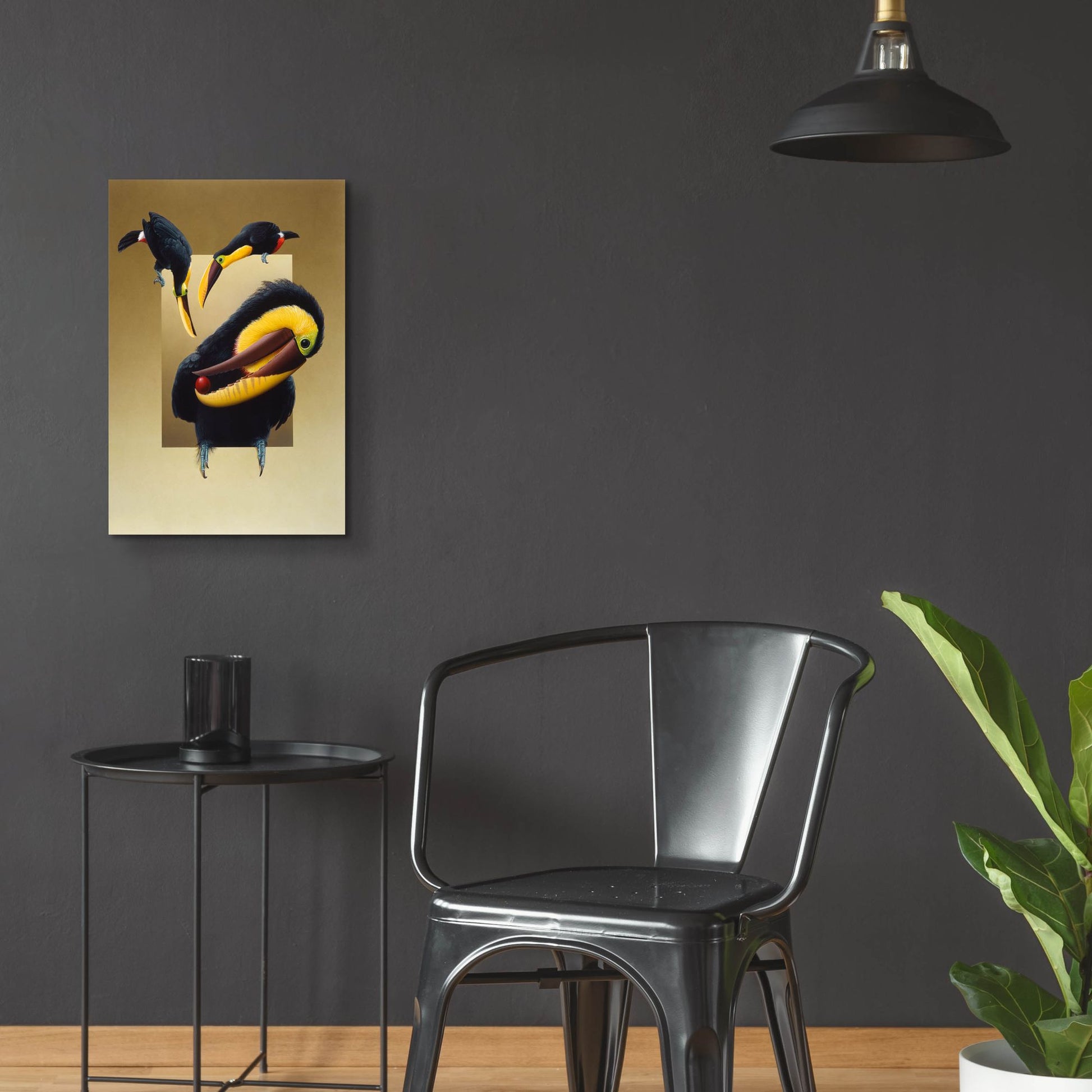 Epic Art 'Chestnut-Mandibled Toucans' by Harro Maass, Acrylic Glass Wall Art,16x24