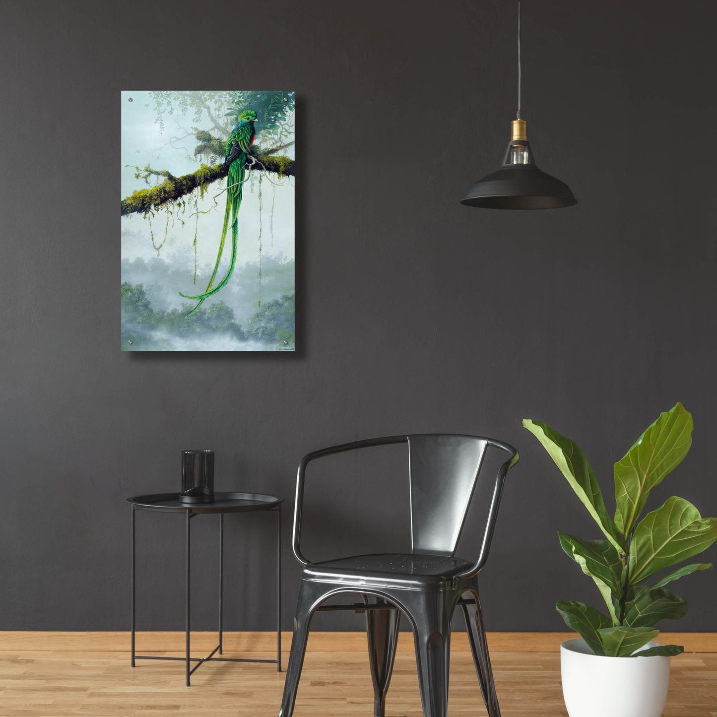 Epic Art 'Resplendent Quetzal' by Harro Maass, Acrylic Glass Wall Art,24x36