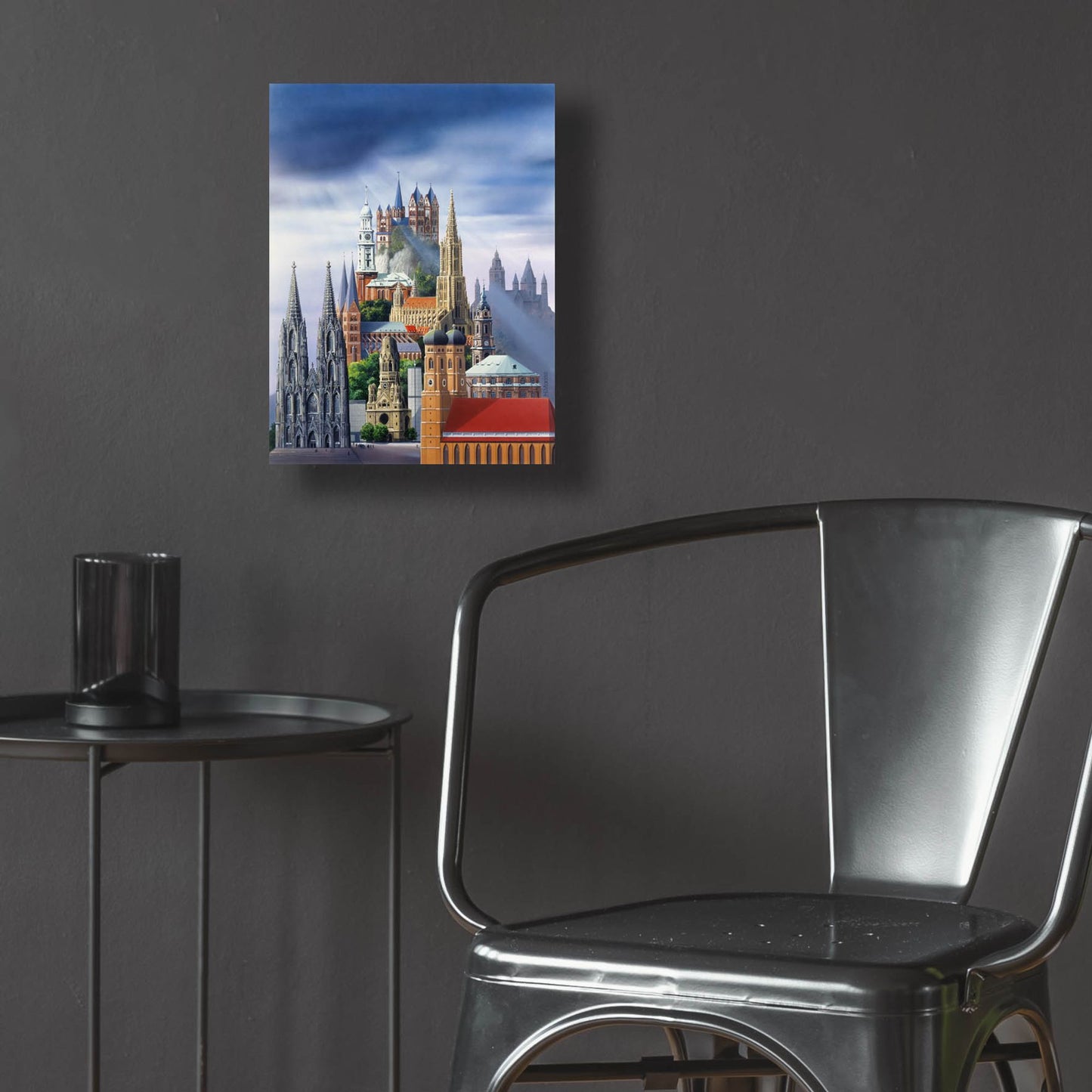 Epic Art 'German Cathedrals' by Harro Maass, Acrylic Glass Wall Art,12x16