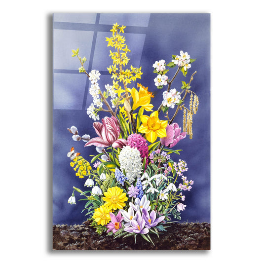 Epic Art 'Spring Flowers' by Harro Maass, Acrylic Glass Wall Art