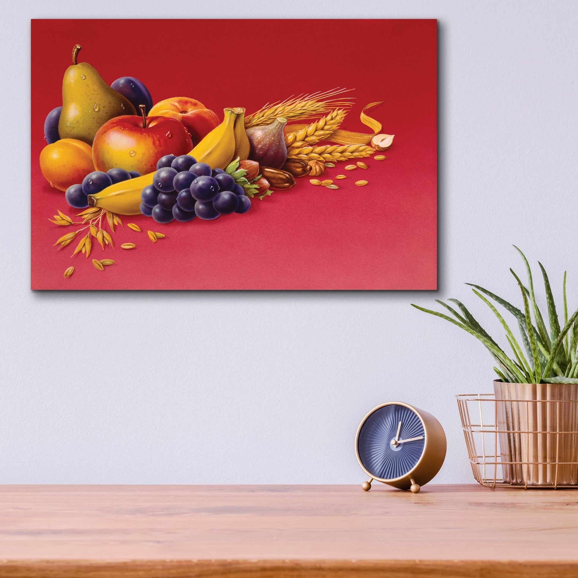 Epic Art 'Fruit        ' by Harro Maass, Acrylic Glass Wall Art,16x12