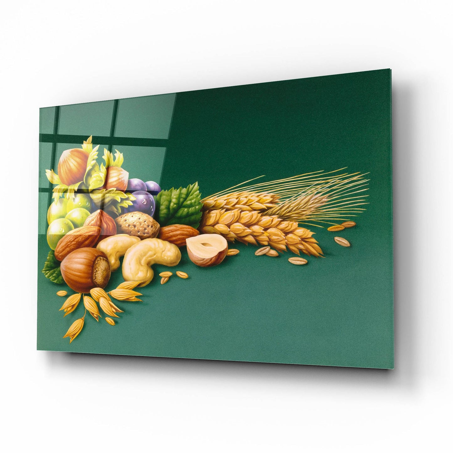 Epic Art 'Nuts' by Harro Maass, Acrylic Glass Wall Art,16x12