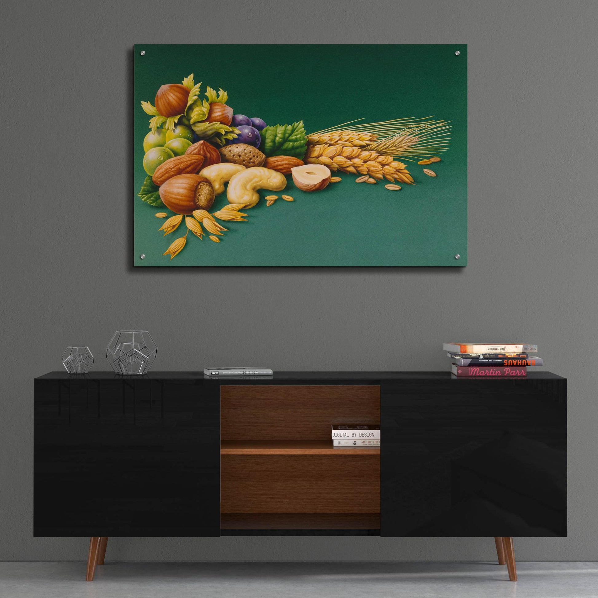 Epic Art 'Nuts' by Harro Maass, Acrylic Glass Wall Art,36x24