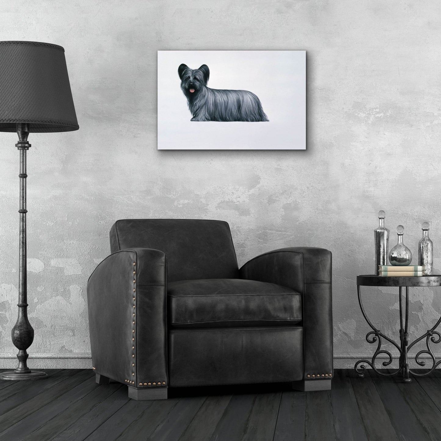 Epic Art 'Sky Terrier' by Harro Maass, Acrylic Glass Wall Art,24x16