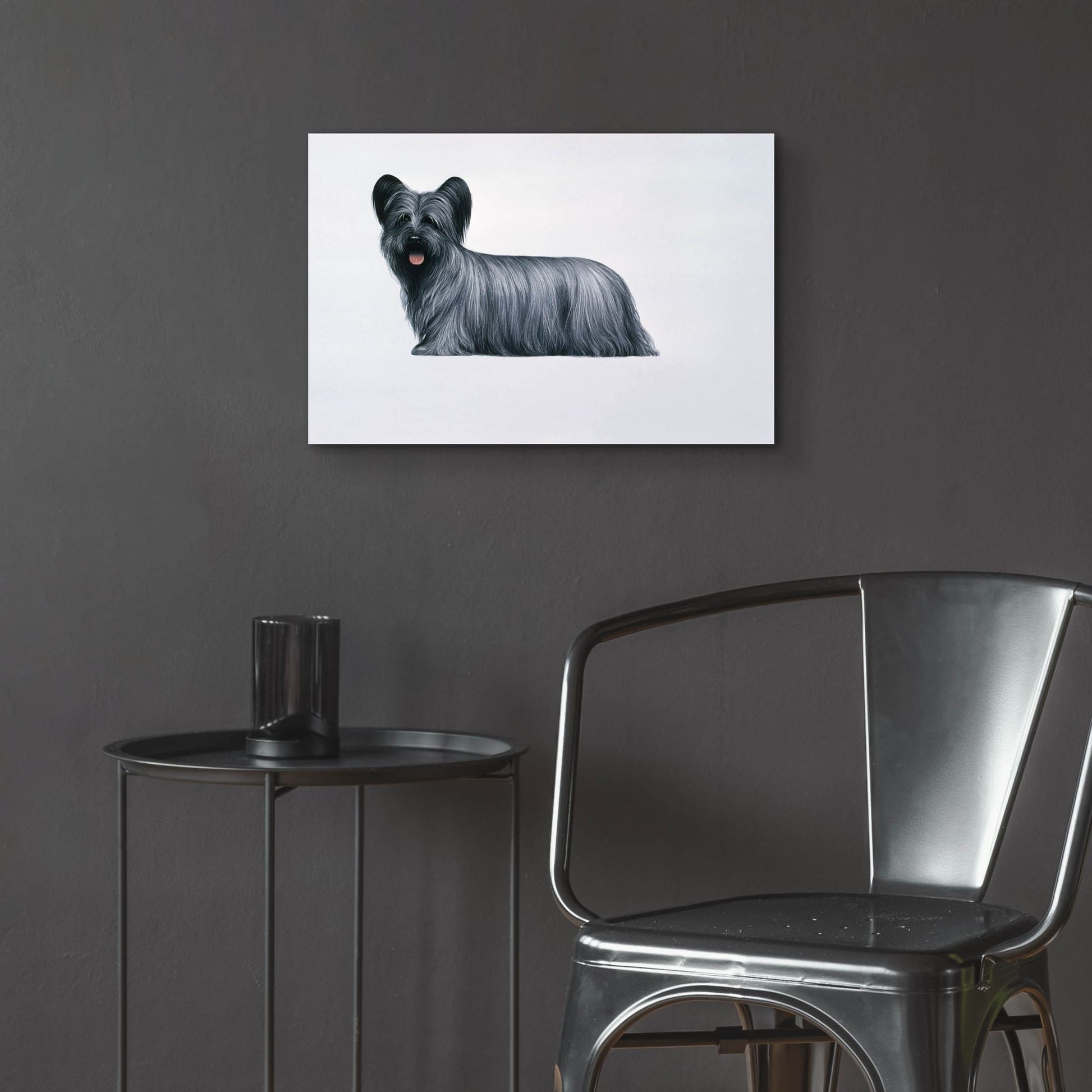 Epic Art 'Sky Terrier' by Harro Maass, Acrylic Glass Wall Art,24x16