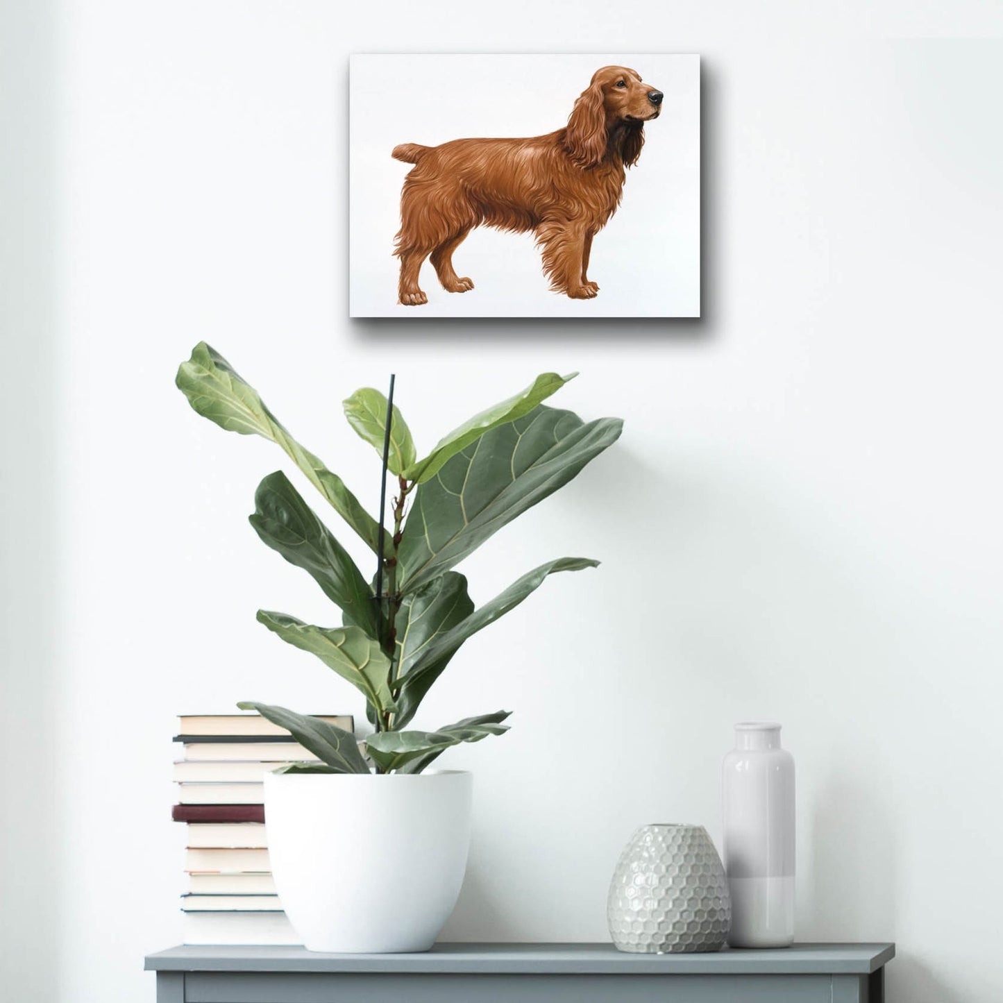 Epic Art 'Cocker Spaniel' by Harro Maass, Acrylic Glass Wall Art,16x12