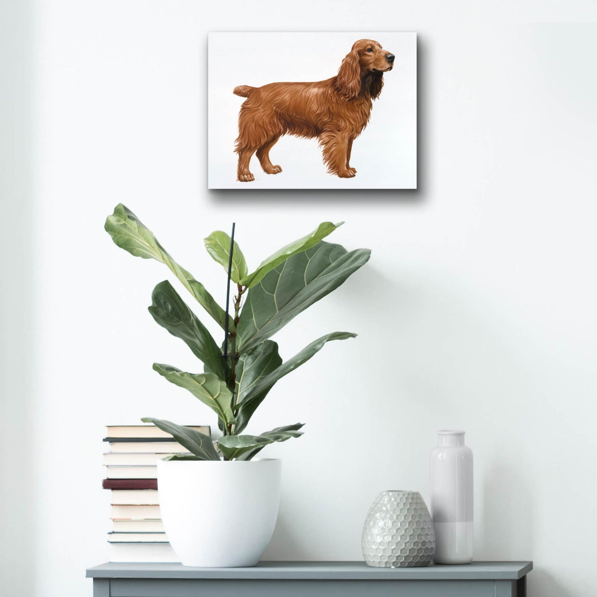 Epic Art 'Cocker Spaniel' by Harro Maass, Acrylic Glass Wall Art,16x12