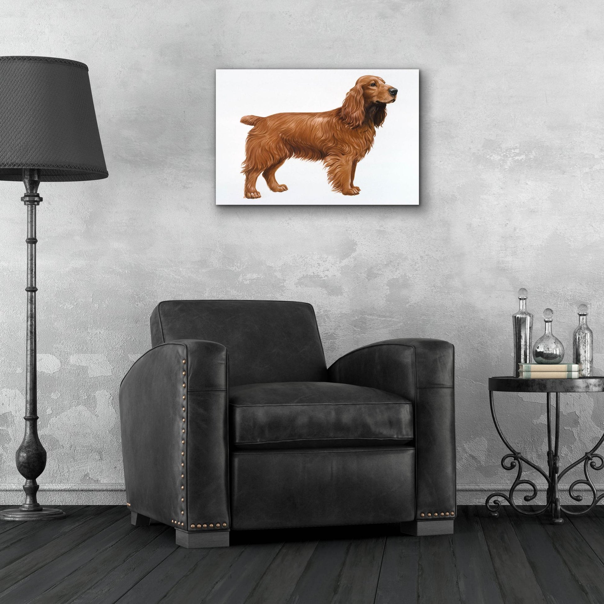 Epic Art 'Cocker Spaniel' by Harro Maass, Acrylic Glass Wall Art,24x16