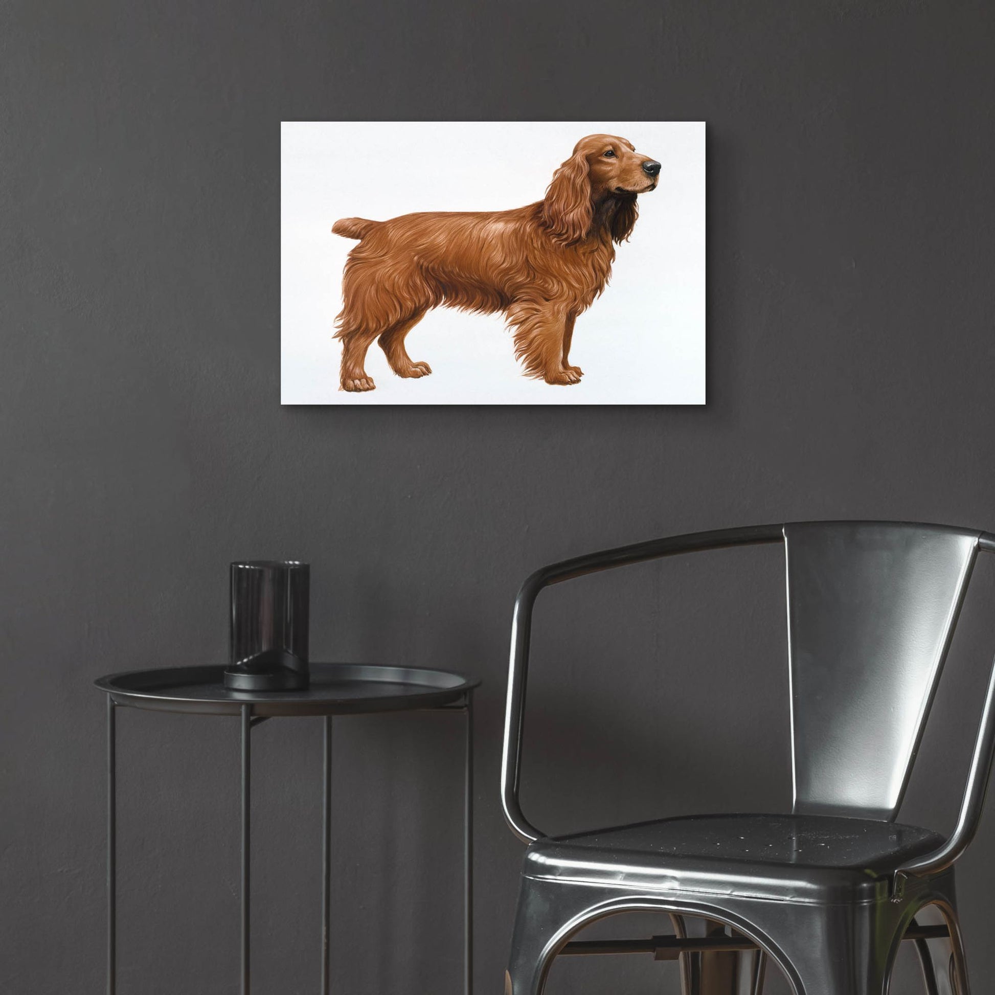 Epic Art 'Cocker Spaniel' by Harro Maass, Acrylic Glass Wall Art,24x16