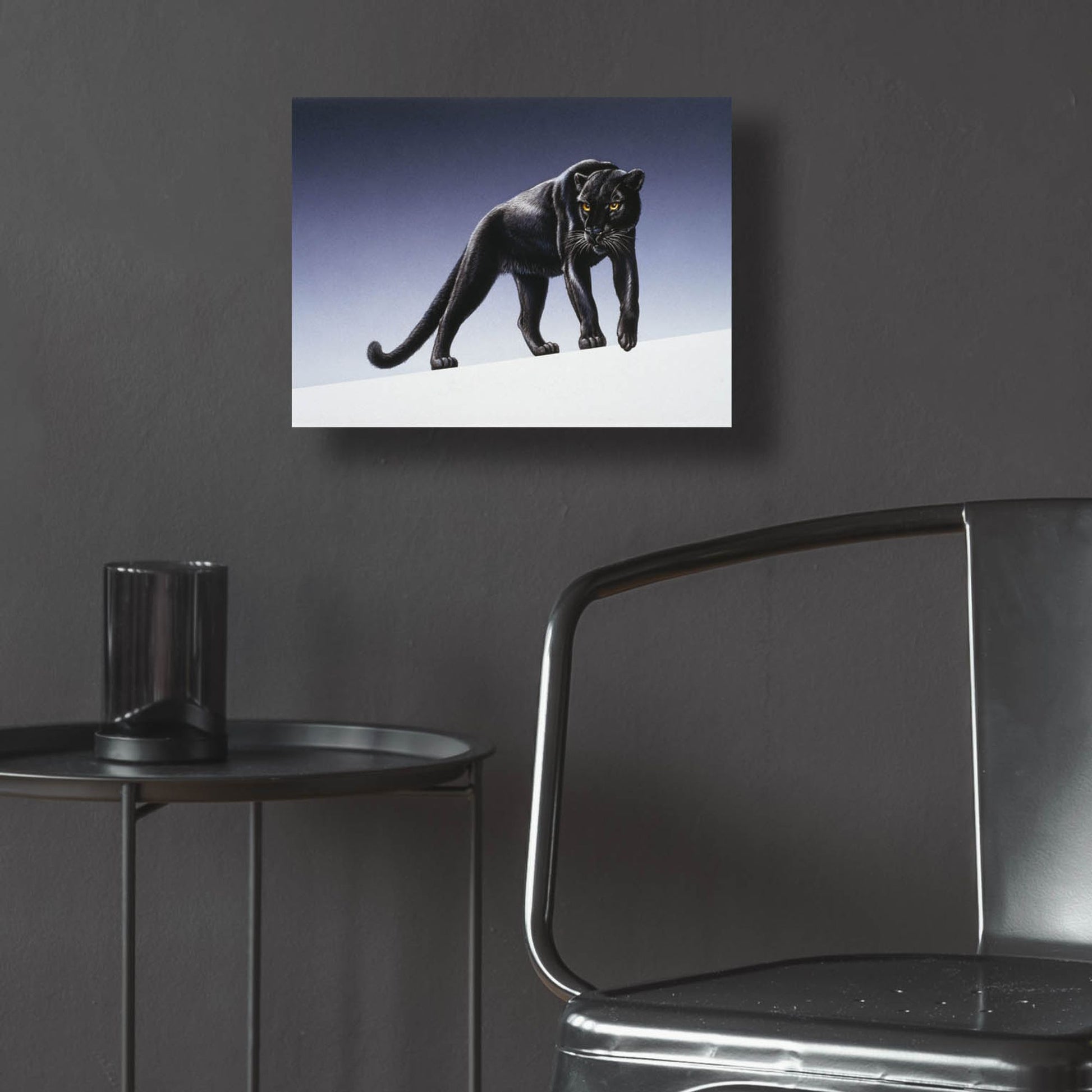 Epic Art 'Black Panther' by Harro Maass, Acrylic Glass Wall Art,16x12