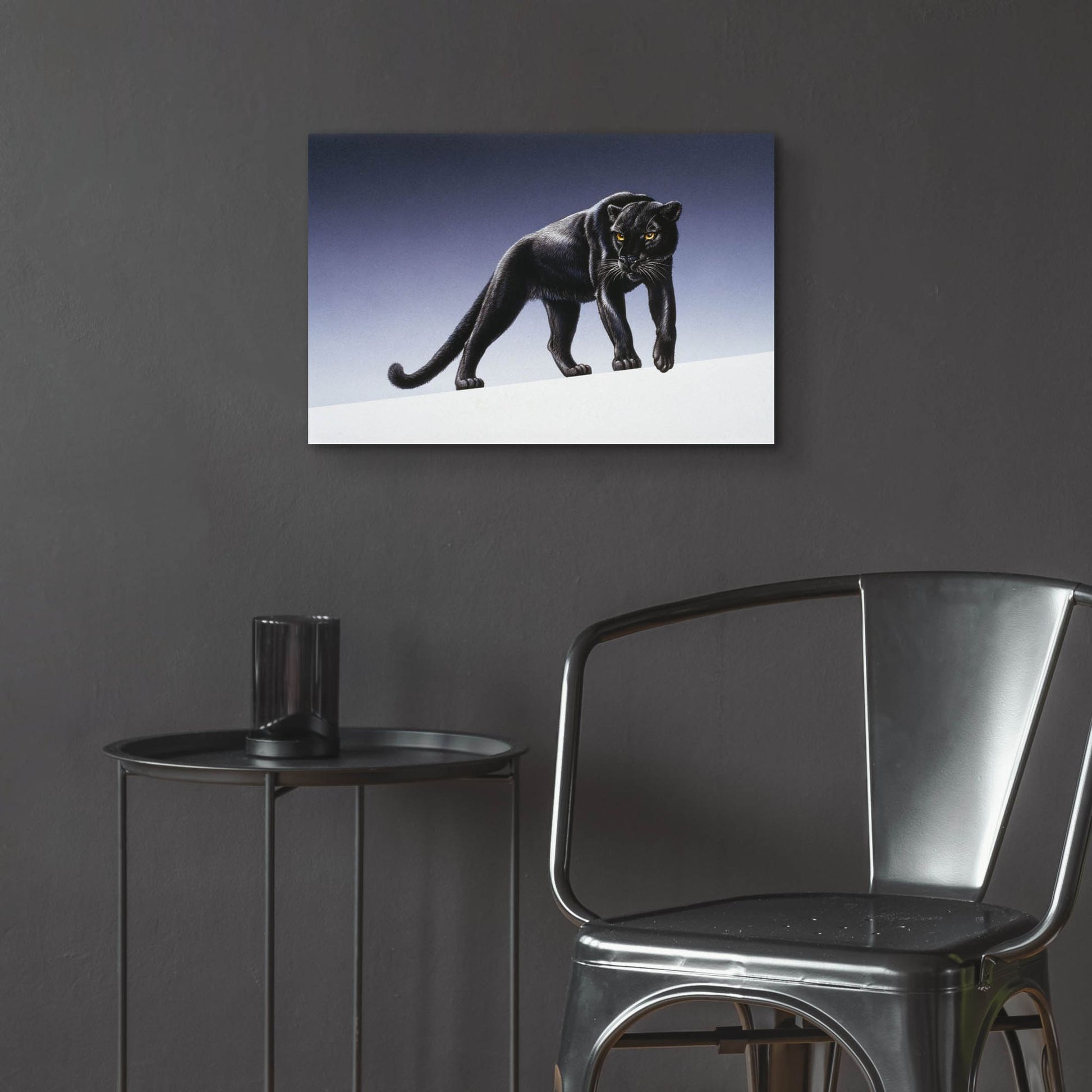 Epic Art 'Black Panther' by Harro Maass, Acrylic Glass Wall Art,24x16