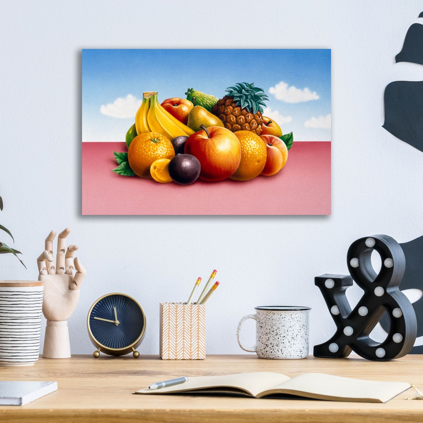 Epic Art 'Fruit 2' by Harro Maass, Acrylic Glass Wall Art,16x12
