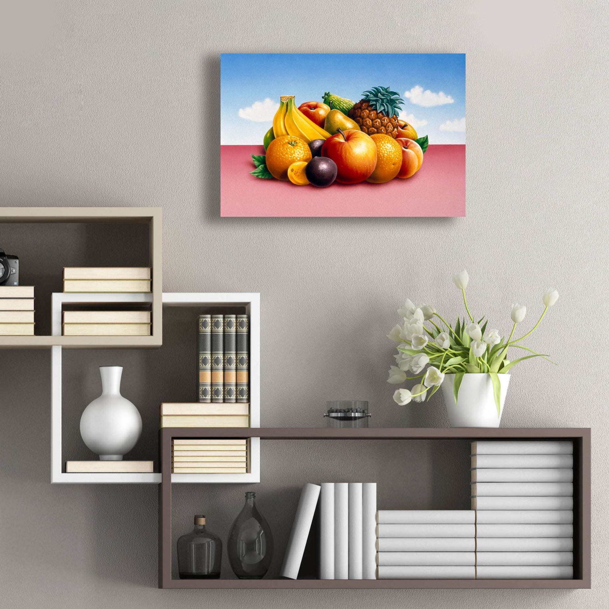 Epic Art 'Fruit 2' by Harro Maass, Acrylic Glass Wall Art,24x16