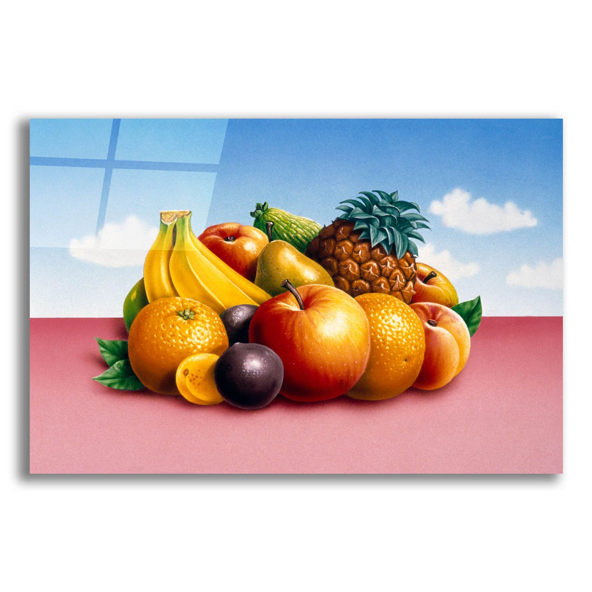 Epic Art 'Fruit 2' by Harro Maass, Acrylic Glass Wall Art,24x16