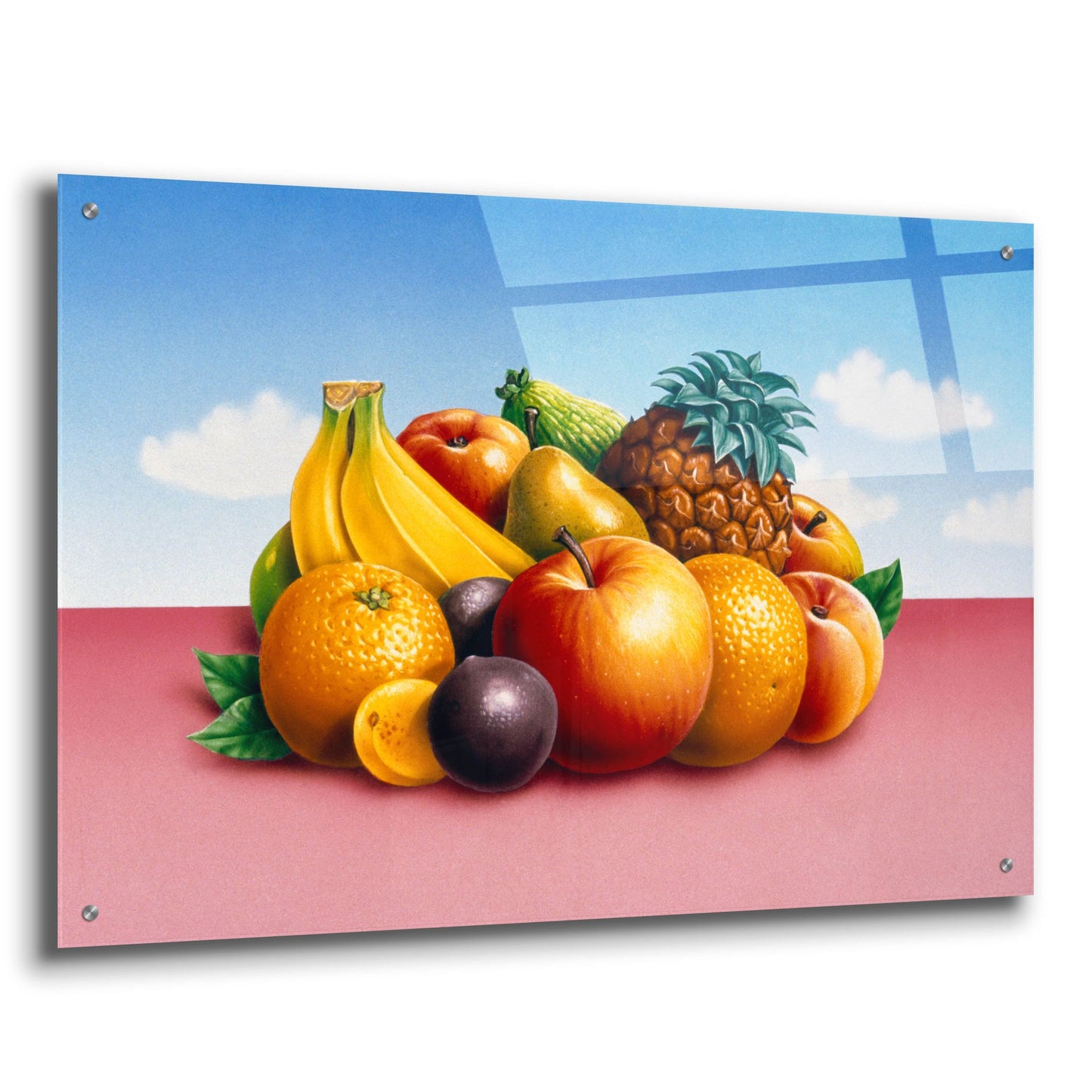 Epic Art 'Fruit 2' by Harro Maass, Acrylic Glass Wall Art,36x24