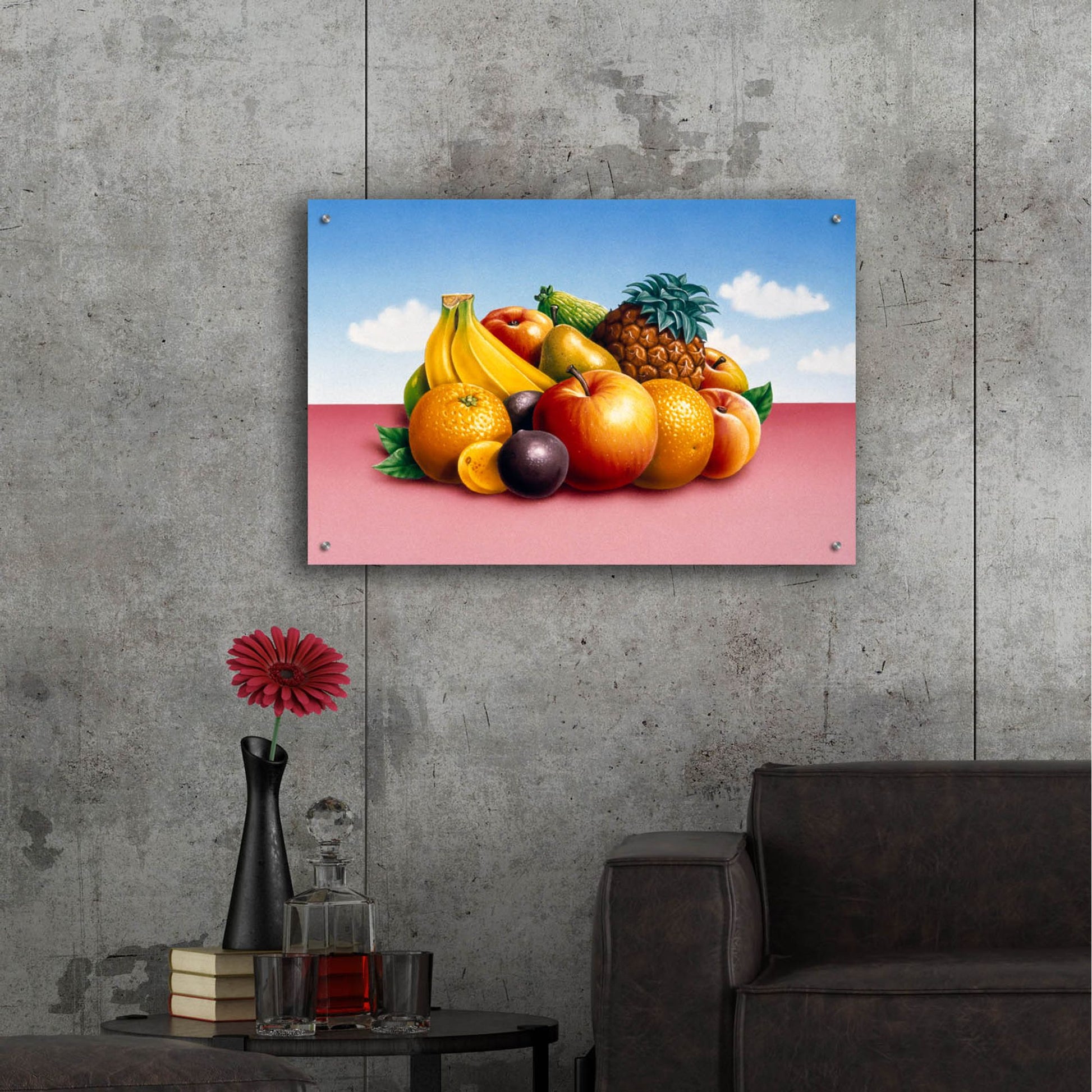 Epic Art 'Fruit 2' by Harro Maass, Acrylic Glass Wall Art,36x24